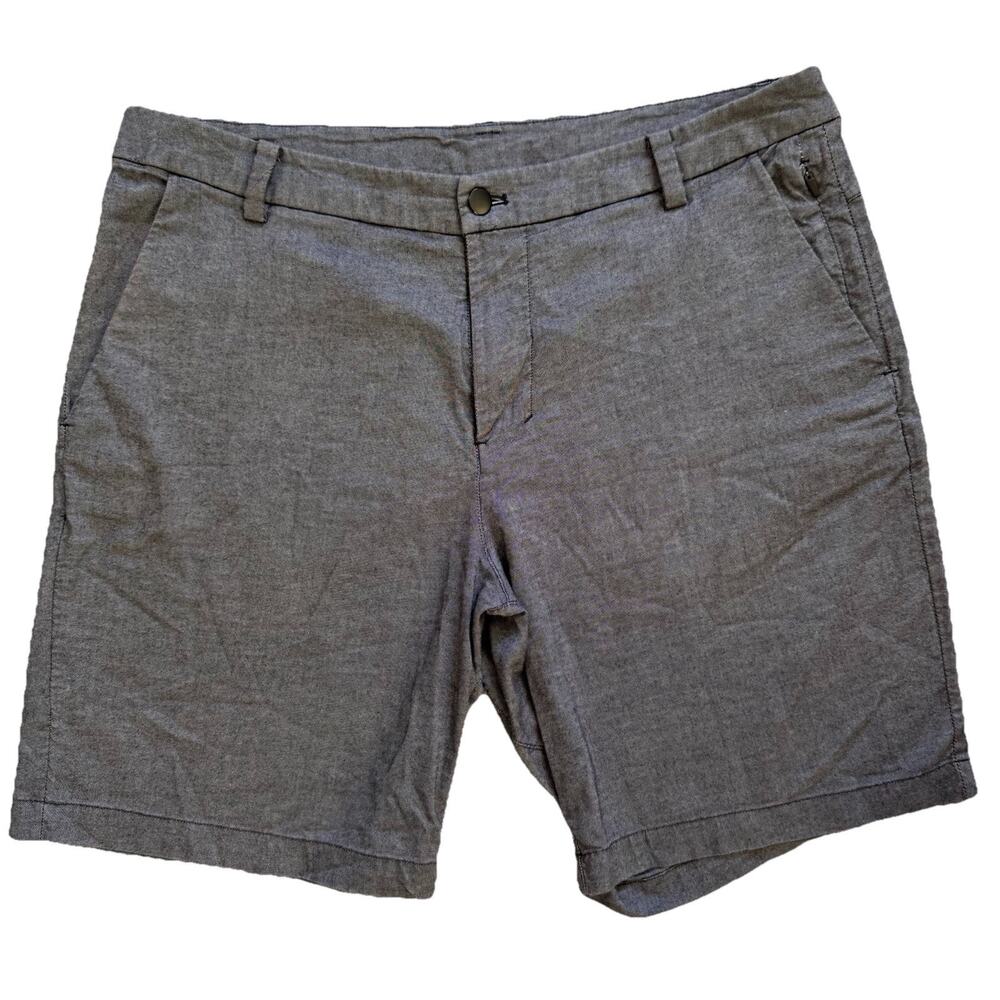 Lululemon Athletica Men's Brown Chino Shorts Size 36 Logo